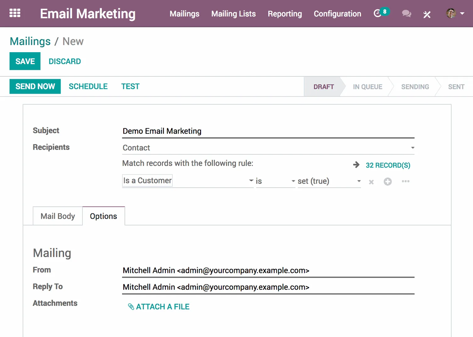 Design, send, and measure email at scale.