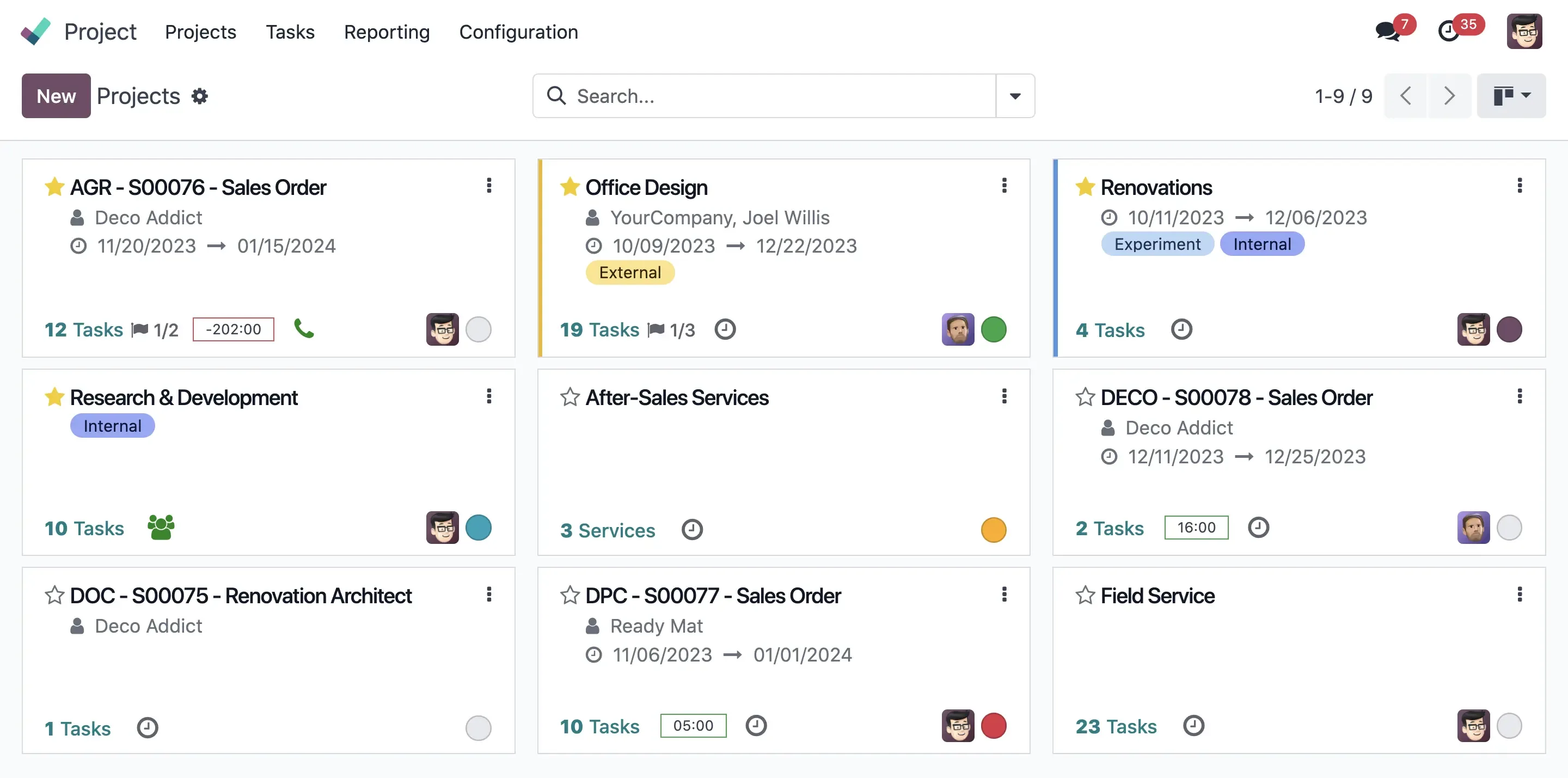 Plan and run projects with full visibility.